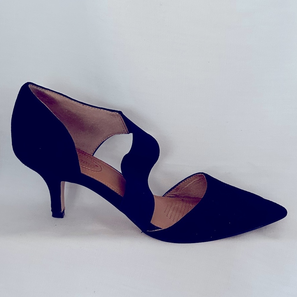 Corso Como Black Suede Heels